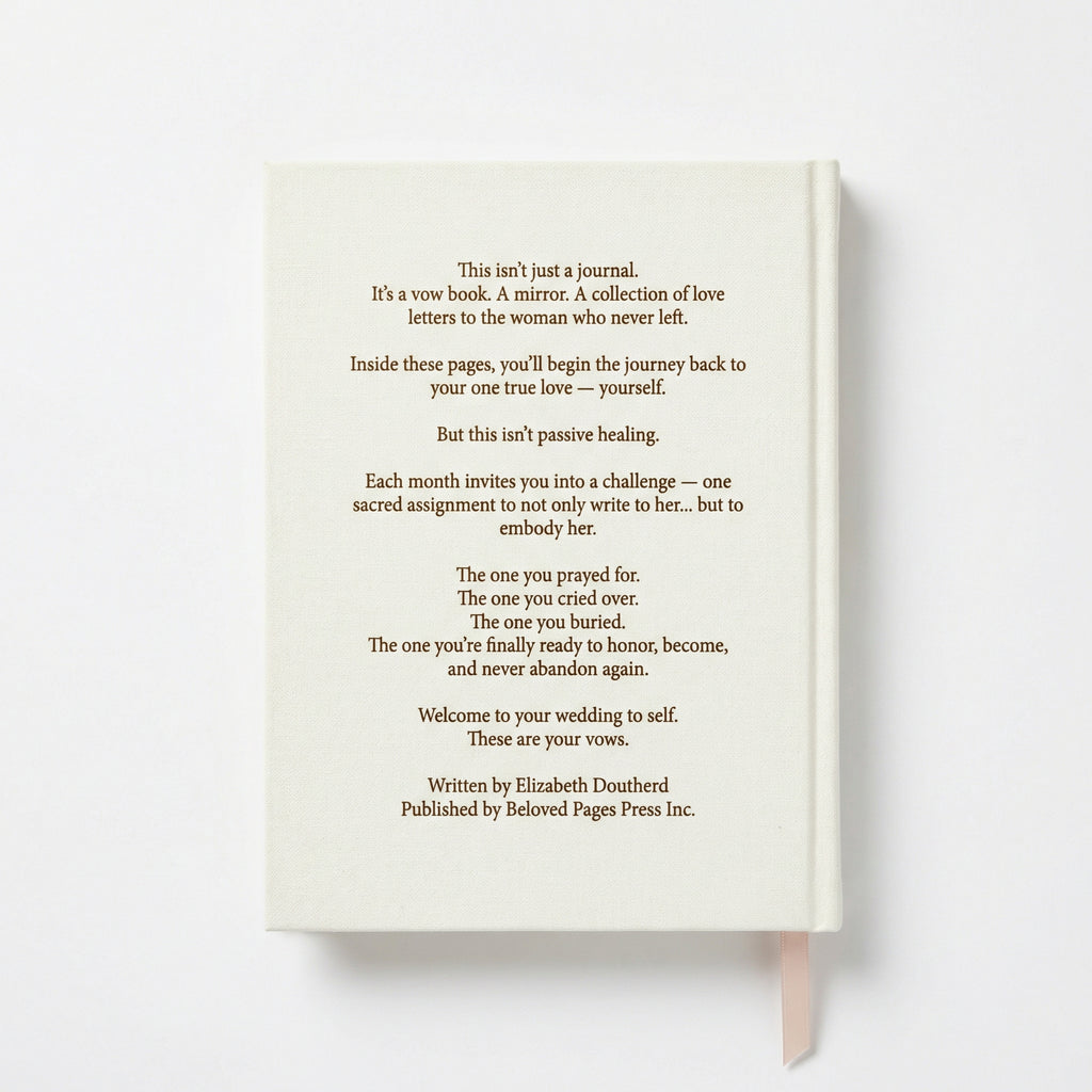 LETTERS TO MY ONE TRUE LOVE —MYSELF (A Self-Guided Journal )