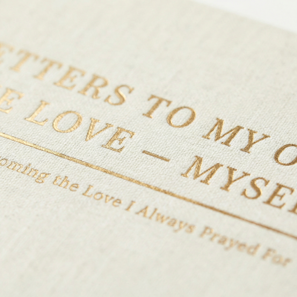 LETTERS TO MY ONE TRUE LOVE —MYSELF (A Self-Guided Journal )